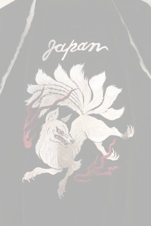 画像6:   el conductorH コンダクター VELVETEEN FOX EMBROIDERED SOURVENIR JKT{-BCA}