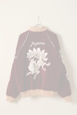 画像6:   el conductorH コンダクター VELVETEEN FOX EMBROIDERED SOURVENIR JKT{-BCA}