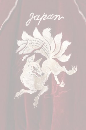 画像7:   el conductorH コンダクター VELVETEEN FOX EMBROIDERED SOURVENIR JKT{-BCA}