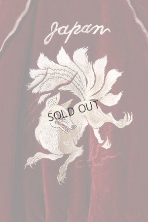 画像7: {SOLD}el conductorH コンダクター VELVETEEN FOX EMBROIDERED SOURVENIR JKT{-BCA}
