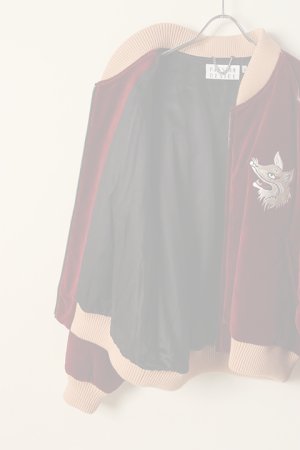 画像8:   el conductorH コンダクター VELVETEEN FOX EMBROIDERED SOURVENIR JKT{-BCA}
