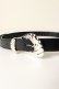 画像2: {SOLD}el conductorH コンダクター PAISLEY STUDDED BELT{-BCS}