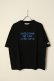 画像1: el conductorH コンダクター COTTON GLITTER PRINT T-SHIRT 'NEWHELL{-BCS} (1)