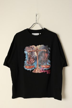画像1: 【周年記念 24%OFF ｜18,480円→14,045円】 el conductorH コンダクター COTTON EMBROIDERED T-SHIRT SCALES{-BCS}