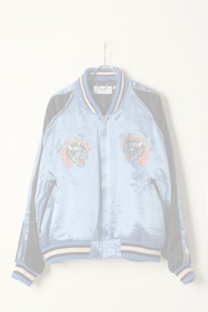 画像1:   el conductorH コンダクター DEMON EMBROIDERED SOURVENIR JKT{-BCS}