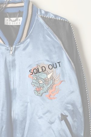 画像3: {SOLD}el conductorH コンダクター DEMON EMBROIDERED SOURVENIR JKT{-BCS}