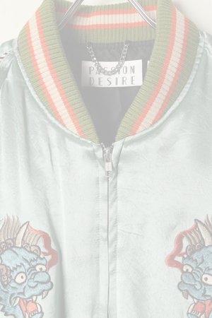 画像2:   el conductorH コンダクター DEMON EMBROIDERED SOURVENIR JKT{-BCS}