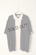 {SOLD}el conductorH コンダクター RAYON 2TONE BOWLING SHIRT{-BCS}