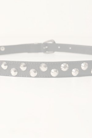 画像4:   el conductorH コンダクター LEATHER TRAPEZOID STUDS BELT{-BDA}