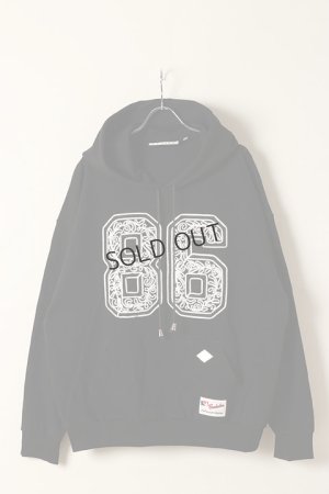 画像1: {SOLD}【24SS新作】el conductorH コンダクター CORD EMBROIDERED COTTON HOODED SWEATER TEAM{-BDS}