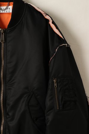 画像3: 【 30%OFF セール87,780円→61,446円】 el conductorH コンダクター INSIDE OUT FLIGHT JKT{-BDS}