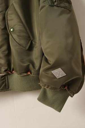 画像4: 【 30%OFF セール87,780円→61,446円】 el conductorH コンダクター INSIDE OUT FLIGHT JKT{-BDS}