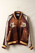 【24SS新作】el conductorH コンダクター UPSIDE DOWN TIGER EMBROIDERED AGED SOURVENIR JKT{-BDS}