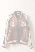   el conductorH コンダクター UPSIDE DOWN TIGER EMBROIDERED AGED SOURVENIR JKT{-BDS}