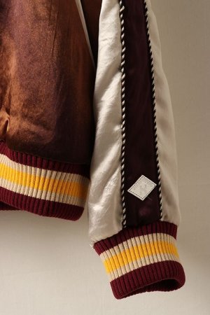 画像4: 【 30%OFF セール116,600円→81,620円】 el conductorH コンダクター UPSIDE DOWN TIGER EMBROIDERED AGED SOURVENIR JKT{-BDS}