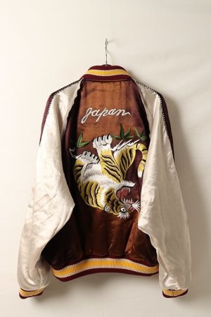 画像6: 【 30%OFF セール116,600円→81,620円】 el conductorH コンダクター UPSIDE DOWN TIGER EMBROIDERED AGED SOURVENIR JKT{-BDS}