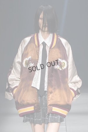 画像7: {SOLD}el conductorH コンダクター UPSIDE DOWN TIGER EMBROIDERED AGED SOURVENIR JKT{-BDS}