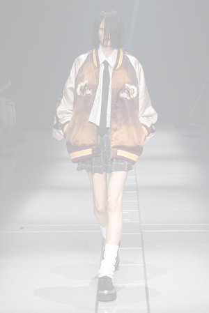 画像8:   el conductorH コンダクター UPSIDE DOWN TIGER EMBROIDERED AGED SOURVENIR JKT{-BDS}