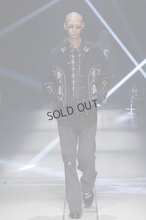 画像7: {SOLD}el conductorH コンダクター DISTRESSED COTTON JERSEY TROUSERS{-BDS}