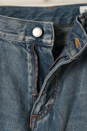 画像3: 【 30%OFF セール86,900円→60,830円】 el conductorH コンダクター HARDCORE DESTROYED FLARE JEAN TROUSERS{-BDS}