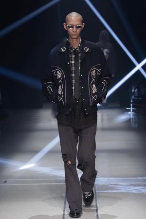 画像7: 【 30%OFF セール53,680円→37,576円】 el conductorH コンダクター HALF DYED CHECK FLANNEL COWBOY SHIRT{-BDS}