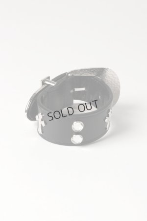 画像3: el conductorH コンダクター CROSS STUDS COWBOY BRACELET{-BEA}