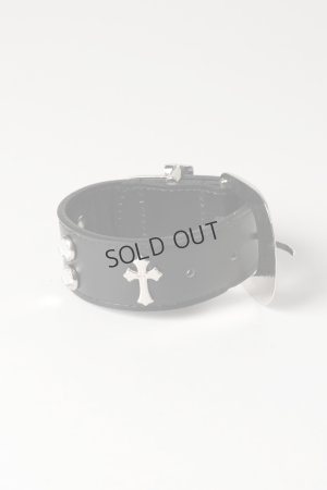 画像4: el conductorH コンダクター CROSS STUDS COWBOY BRACELET{-BEA}