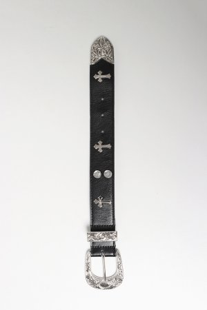 画像5: el conductorH コンダクター CROSS STUDS COWBOY BRACELET{-BEA}