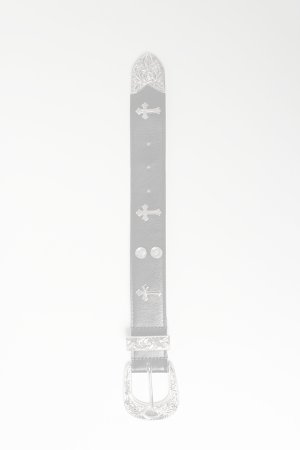 画像5:  {SOLD} el conductorH コンダクター CROSS STUDS COWBOY BRACELET{-BEA}