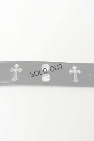 画像8: el conductorH コンダクター CROSS STUDS COWBOY BRACELET{-BEA}