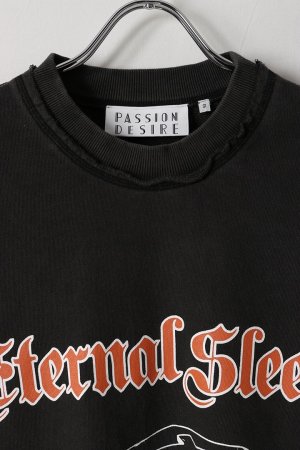 画像2: el conductorH コンダクター 7DAYS HOMEWEAR ETERNAL SLEEP CREW NECK SWEATER{-BEA}