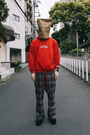 画像2: el conductorH コンダクター HEART TRIBAL PRINT SOUVENIR HOODIE{-BEA}