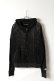 画像1: el conductorH コンダクター COTTON MESH FULL ZIPHOODIE{-BFA} (1)