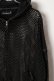 画像3: el conductorH コンダクター COTTON MESH FULL ZIPHOODIE{-BFA} (3)