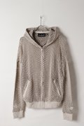el conductorH コンダクター COTTON MESH FULL ZIPHOODIE{-BFA}