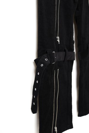 画像5: el conductorH コンダクター COTTON CORDUROY BONDAGE EASY TROUSERS{-BFA}