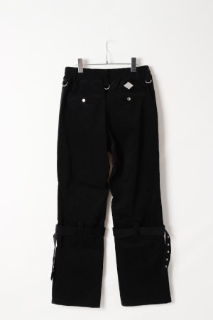 画像7: el conductorH コンダクター COTTON CORDUROY BONDAGE EASY TROUSERS{-BFA}
