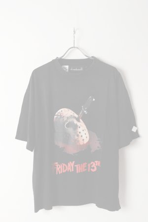 画像1:  {SOLD} x FRIDAY THE 13TH VINTAGE EFFECT T-SHIRT 01{-BFS}
