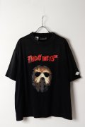 x FRIDAY THE 13TH VINTAGE EFFECT T-SHIRT 02{-BFS}