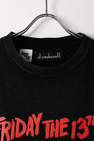 画像3: x FRIDAY THE 13TH VINTAGE EFFECT T-SHIRT 02{-BFS}