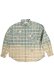 画像1: COTTON FLANNEL CHECK BLEACH SHIRT{-BFS} (1)
