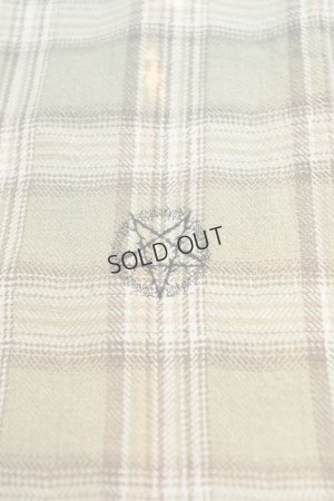 画像3: COTTON FLANNEL CHECK BLEACH SHIRT{-BFS}