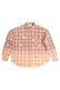 画像1: COTTON FLANNEL CHECK BLEACH SHIRT{-BFS} (1)