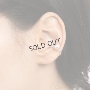 画像3: {SOLD}Hirotaka ヒロタカ Akoya Pearl Diamond Ear Cuff(White Gold){-BJS}