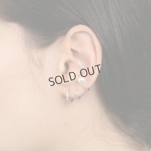 画像4: {SOLD}Hirotaka ヒロタカ Akoya Pearl Diamond Ear Cuff(White Gold){-BJS}