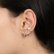 画像4: {SOLD}Hirotaka ヒロタカ Akoya Pearl Diamond Ear Cuff(White Gold){-BJS} (4)