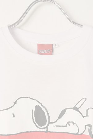 画像2:   PEANUTS ピーナッツ スヌーピー ショートスリーブTシャツ{-BDS}