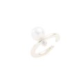  {SOLD} Hirotaka ヒロタカ Bumble Bee Pearl Diamond Ear Cuff{-BAS}