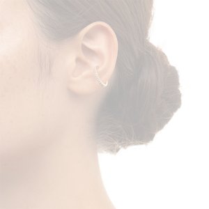 画像5:   Hirotaka ヒロタカ Caviar Pearl Ear Cuff Msize{-BAS}