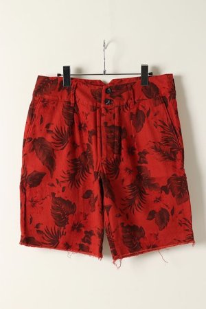 画像1: VADEL バデル cotton/linen pripela GHURKA shorts{-AES}
